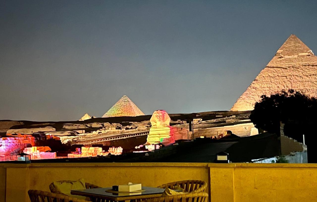 The Gate Hotel Front Pyramids & Sphinx View Kafrat al Jabal Exterior photo